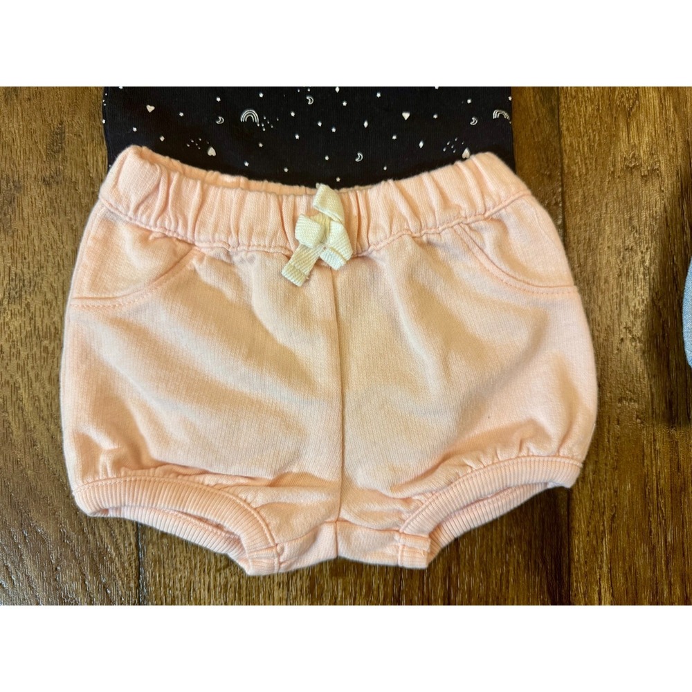 Carter's Baby Clothes Girl 3 Months Outfits Bodysuit Tank Tops Shirts Shorts Lot - Picture 7 of 12